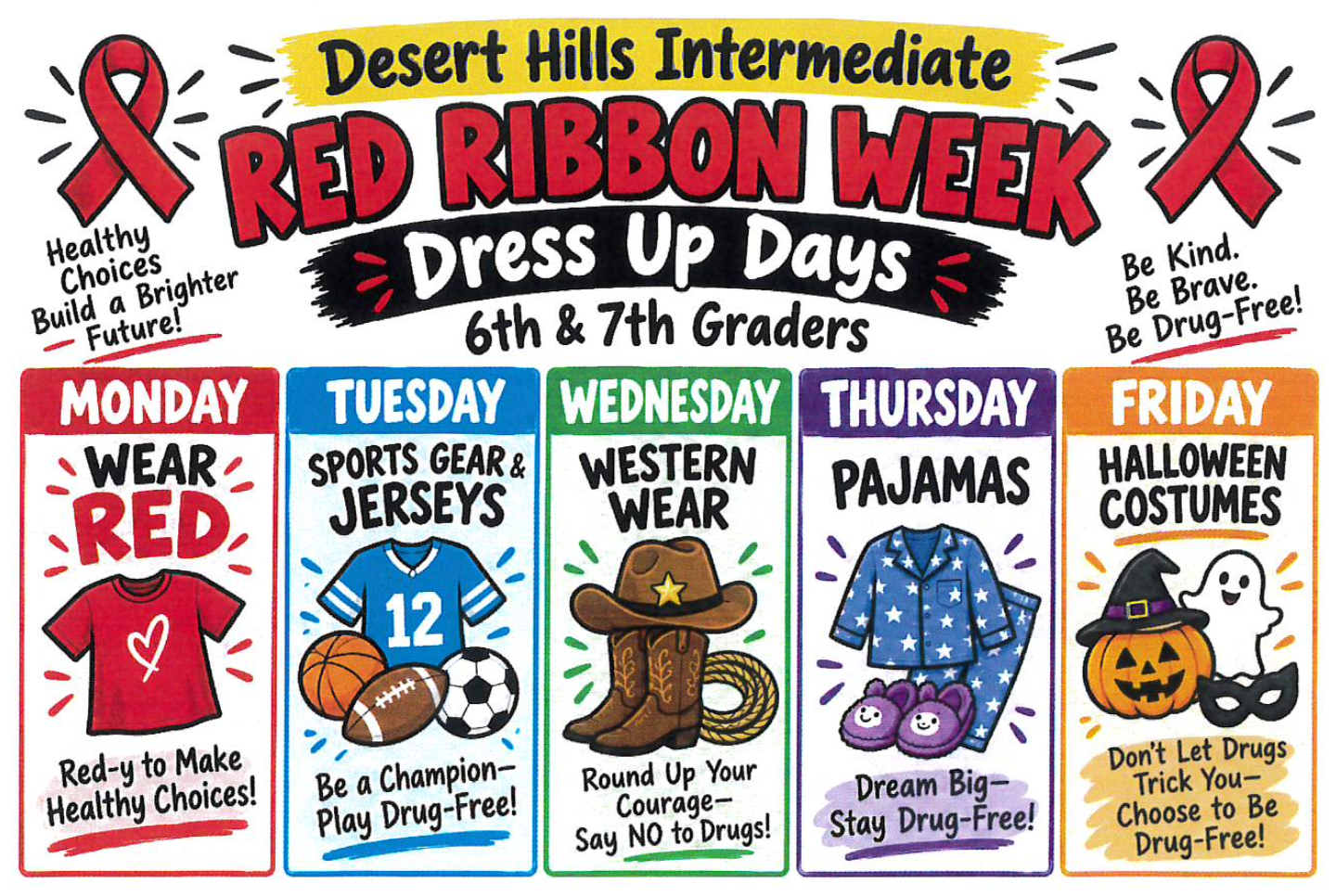 Dress Up Days for December